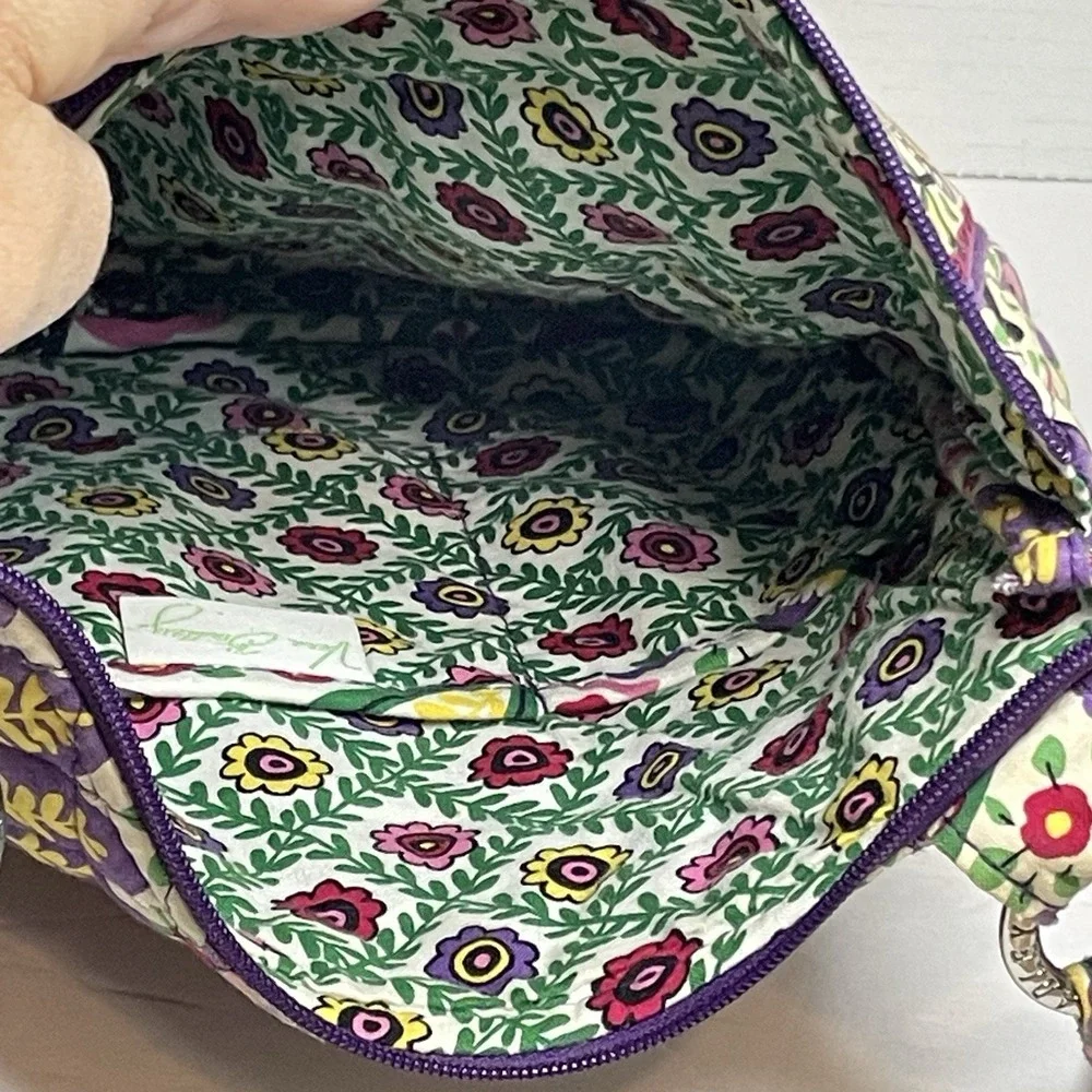 Vera Bradley Hipster Crossbody Bag Viva la Vera Pattern Purse Satchel Shoulder